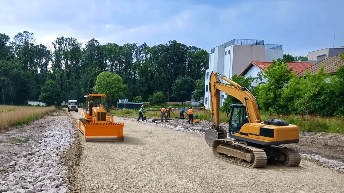 Noua cale de acces din Greenfield, în plină dezvoltare