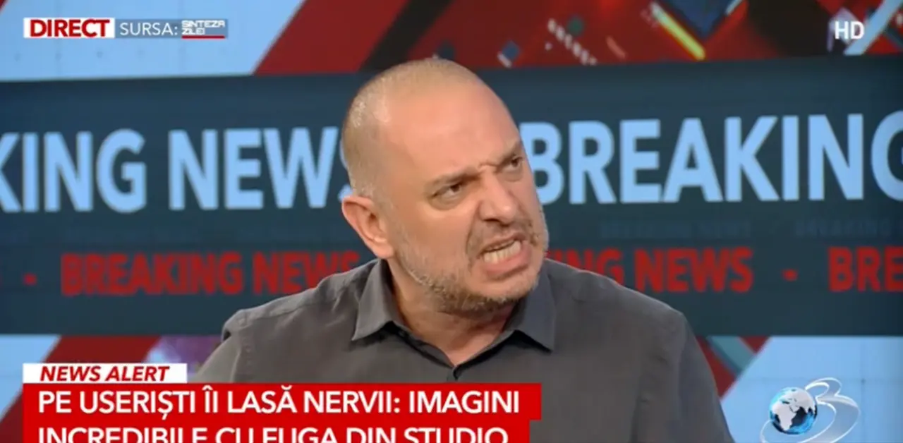 Radu Mihaiu a ieșit furios din emisiunea lui Gâdea după ce a fost numit 'trădător