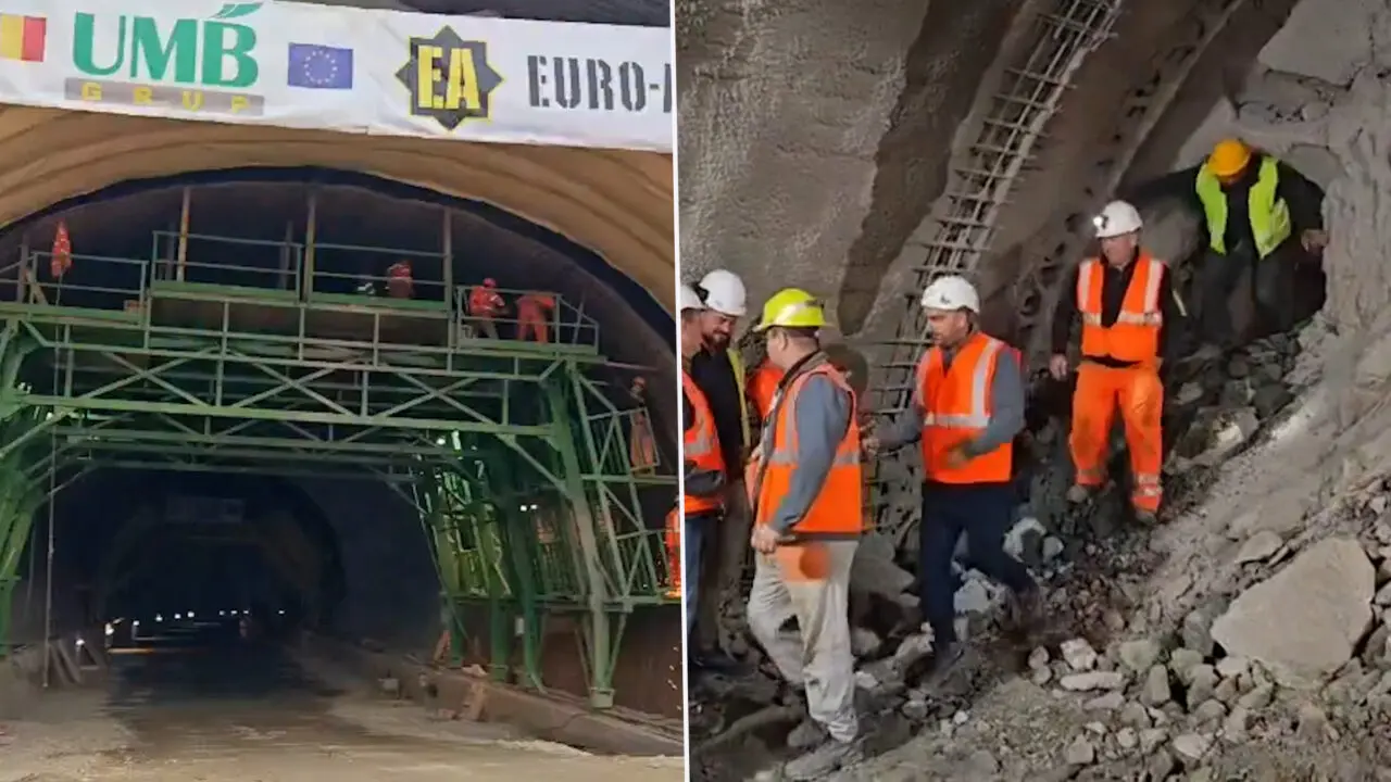 Tunelul de pe A1 a fost străpuns: curând vei putea circula 360 km fără întrerupere
