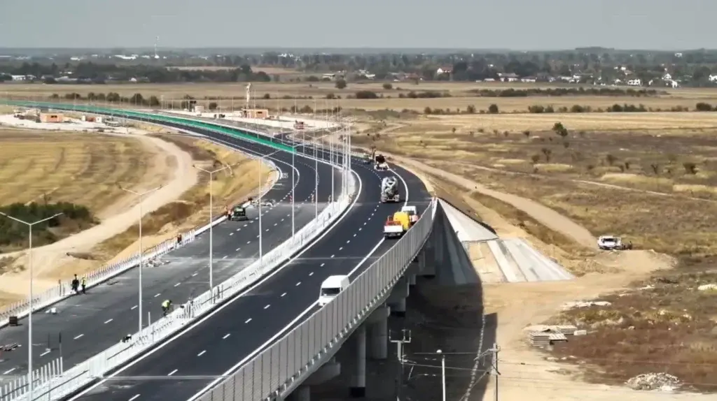 Noi kilometri din Autostrada Bucureștiului se deschid circulației începând de luni