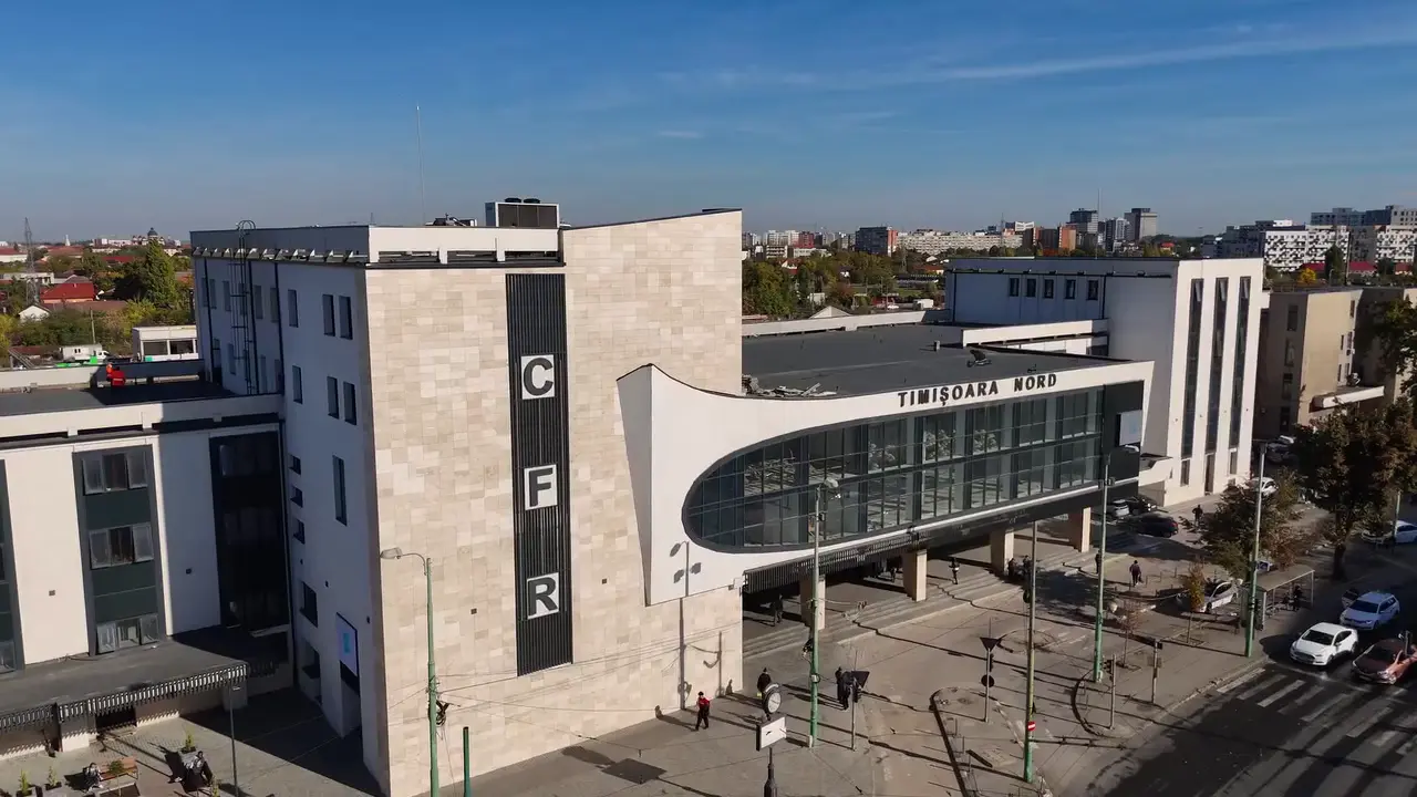 Gara de Nord din Timișoara, gata de recepție după patru ani de modernizare