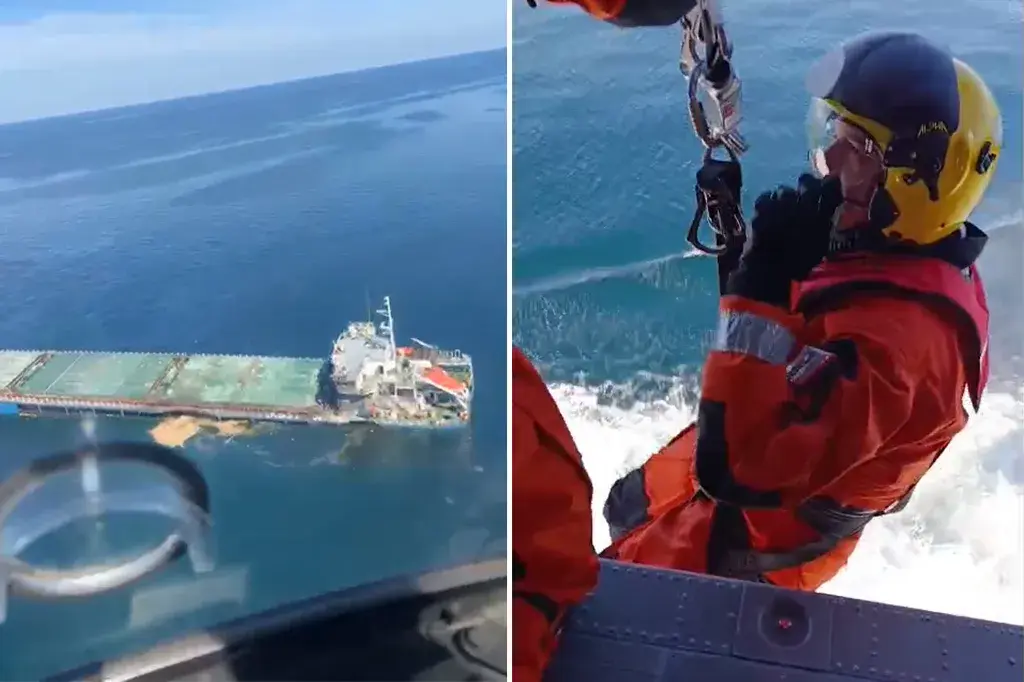 Nava rusească distrusă în Marea Neagră, marinarii ajutați de români la Constanța