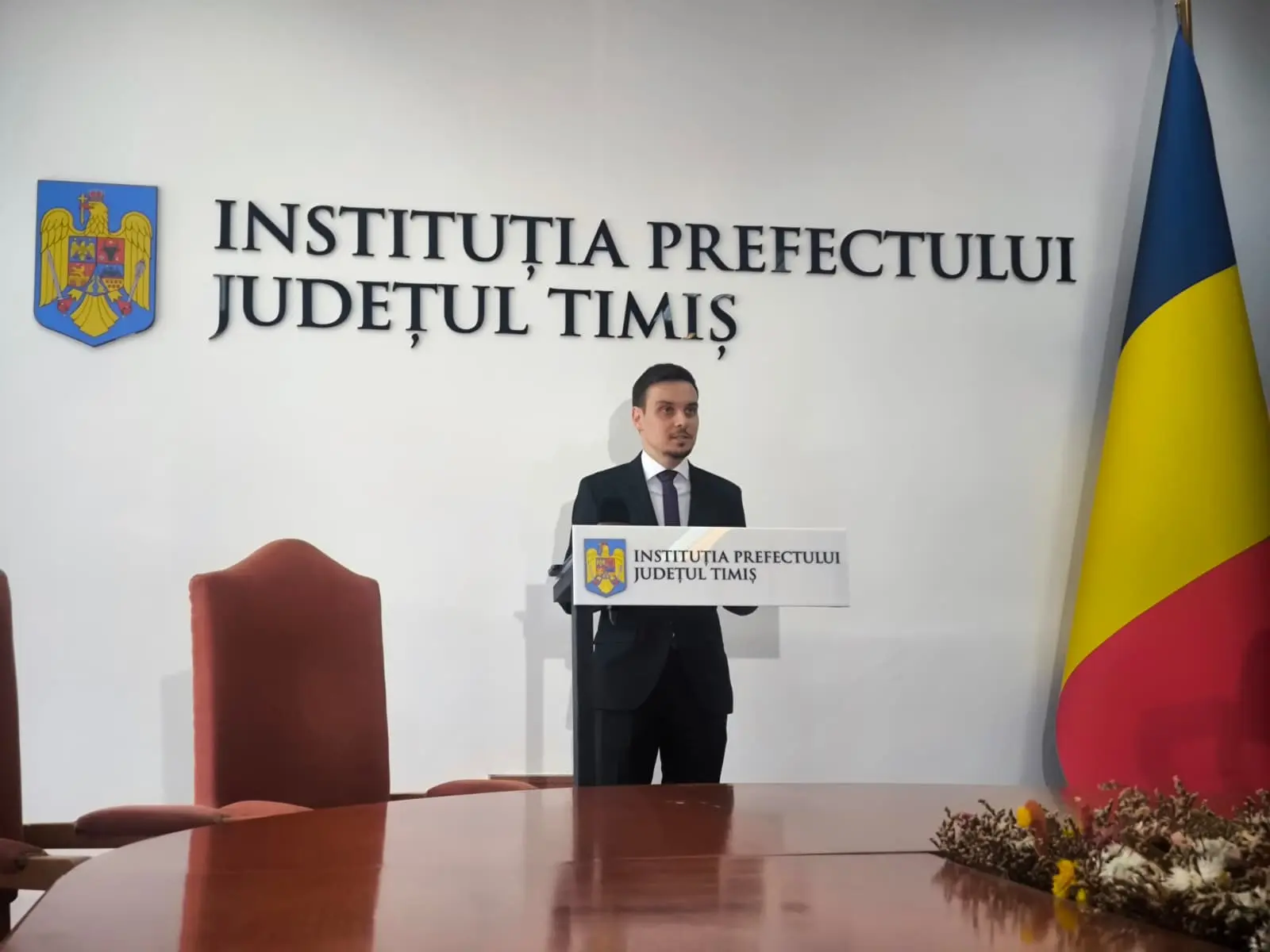 Paul Finta a demisionat de la Prefectura Timiș
