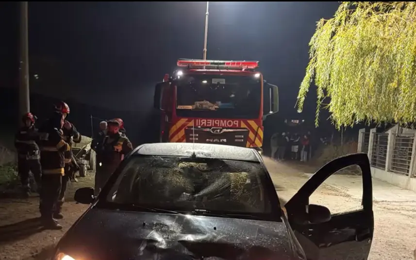 Pompier lovit cu o cărămidă în Argeș: bărbatul a fost reținut pentru 24 de ore