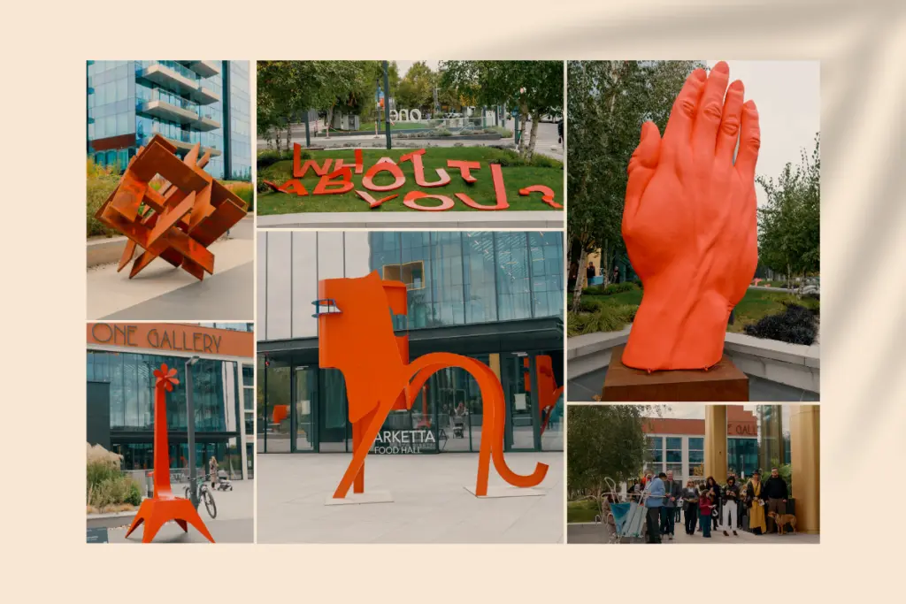 Sculptura contemporană cucerește spațiul public din Floreasca